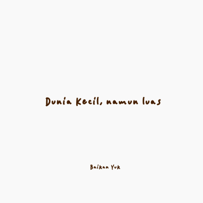 episode Dunia kecil, namun luas artwork