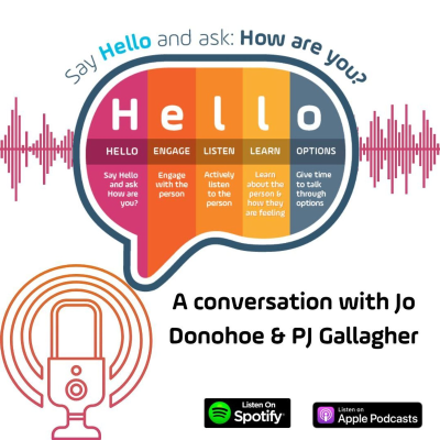 episode Hello, How Are You? A Conversation with PJ Gallagher and Jo Donohoe artwork