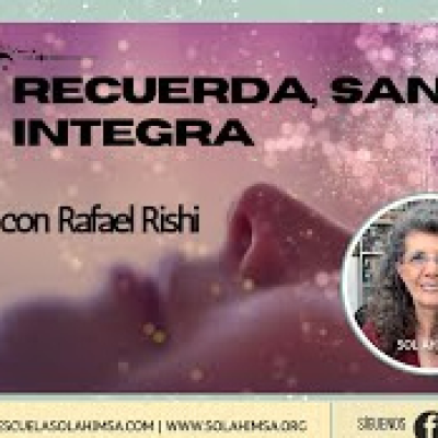 episode RECUERDA, SANA, INTEGRA con Rafael Rishi artwork