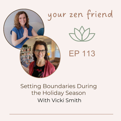 episode Setting Boundaries During the Holiday Season with Vicki Smith artwork