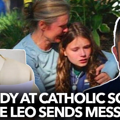 episode 1245: Tragedy at Catholic School: Pope Leo sends message – Dr. Taylor Marshall artwork