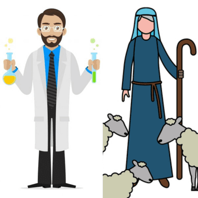 episode El Cientifico y el Pastor Audaz artwork