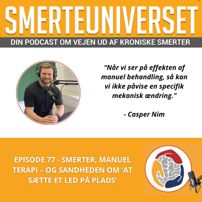 episode Episode 77 - Smerter, manuel terapi – og sandheden om ‘at sætte et led på plads’ artwork