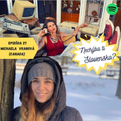 episode Epizoda 27 - Michaela Vranova (Canada) artwork