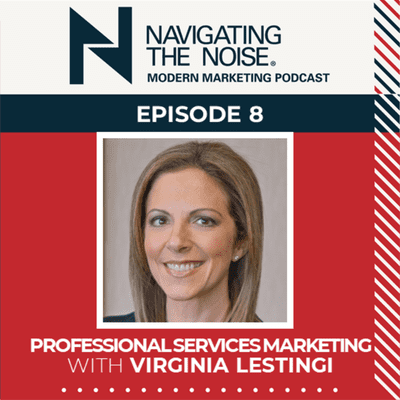 episode 8. Professional Services Marketing – Virginia Lestingi Shares Insights with Jerry Allocca artwork