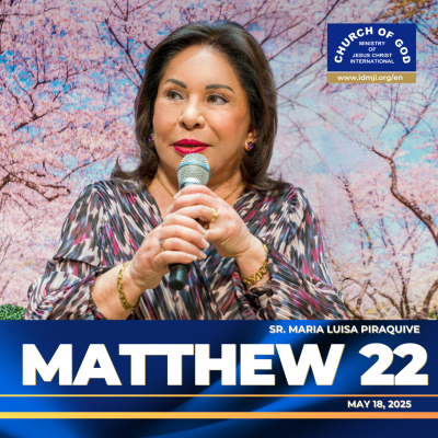 episode Sermon: Matthew 22 - May 18, 2025 - Sister Maria Luisa Piraquive artwork