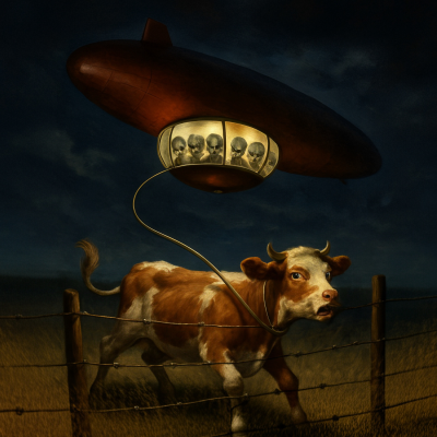 episode The First Widely Reported Alien Cattle Mutilation Case is Steeped in Controversy, Mystery artwork