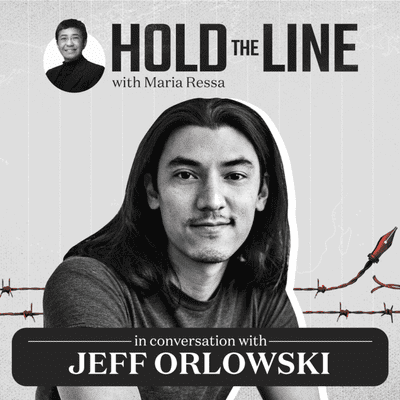 episode #HoldTheLine: Maria Ressa talks to director Jeff Orlowski on his creative vision artwork