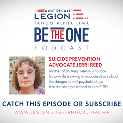 episode Tango Alpha Lima Be The One EP14: Green Star Mother and Veteran Suicide Prevention advocate artwork