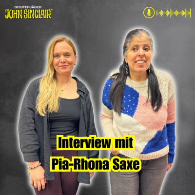 episode DER JOHN-SINCLAIR-PODCAST - März 2025: Interview mit Pia-Rhona Saxe artwork