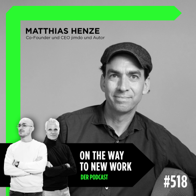 episode #518 Matthias Henze | Co-Founder und CEO jimdo und Autor artwork