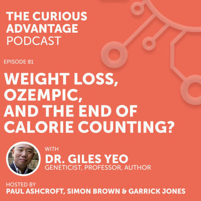 episode #81 Weight Loss, Ozempic, and the End of Calorie Counting? A Conversation with Dr. Giles Yeo (Geneticist, University of Cambridge Professor, Author) artwork