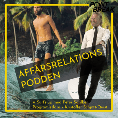 episode 4. Surfs up med Peter Sahlberg artwork