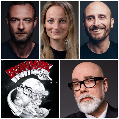 episode Brian Mørk Show #594: LIVE fra Teater Svalegangen m. Anders Brink & Mette Rønne & Søren Ruby artwork