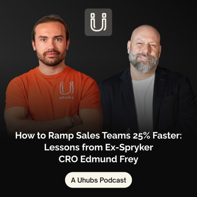 episode How to Ramp Sales Teams 25% Faster: Lessons from Ex-Spryker CRO Edmund Frey artwork