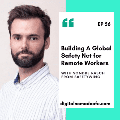 episode Building A Global Safety Net for Remote Workers with Sondre Rasch from SafetyWing artwork