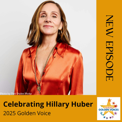 episode Celebrating Hillary Huber, Golden Voice Narrator artwork