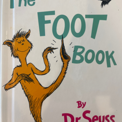 episode Dr. Seuss books: The Foot Book; Fox in Socks artwork