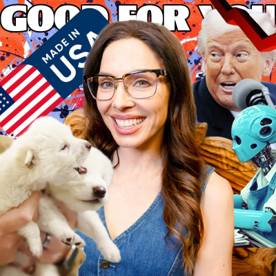 episode Wolves, Wall Street and Tariff Chaos | Good For You Podcast with Whitney Cummings | EP 284 artwork