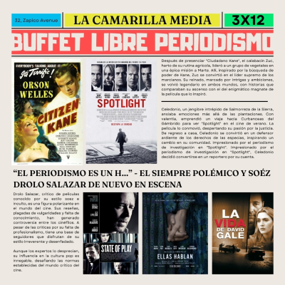 episode 3x12# Cine & Periodismo - Buffet Libre artwork