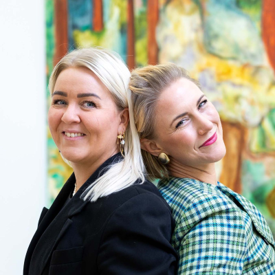 episode EP116: Mette Helena og Bianca Dybro - Design, dekor og dyrebare relationer artwork
