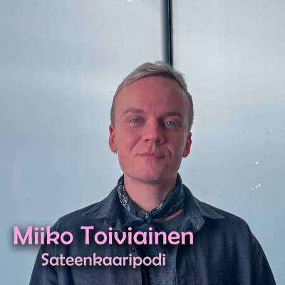 episode Sateenkaaripodi vieraana Miiko Toiviainen "Valitsen miten tahansa mun elämä tuhoutuu" artwork