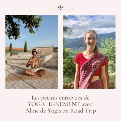 episode Épisode 112 | Enseignement du yoga & marketing avec Aline de Yogis on Road Trip artwork