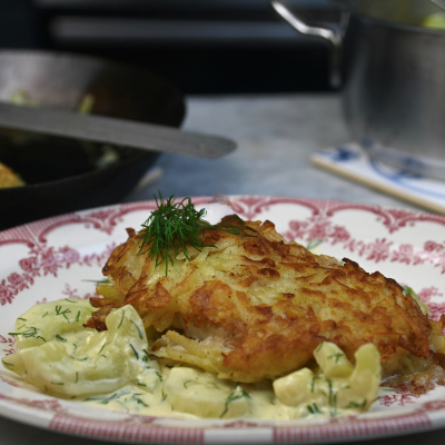 episode Rotbarsch in der Kartoffelkruste, Schmorgurken und Dill artwork