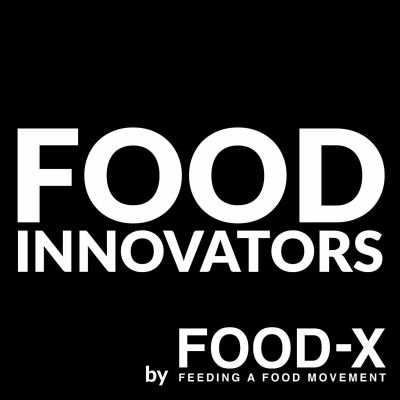 episode Agron Solutions founder with Food-X Host artwork