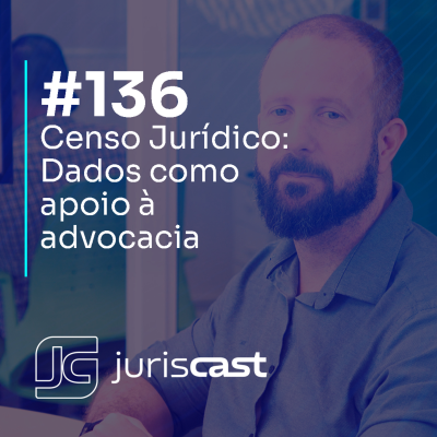episode Censo Jurídico - Dados como apoio à advocacia, com Giovana Bolonhezi Oliveira #136 artwork
