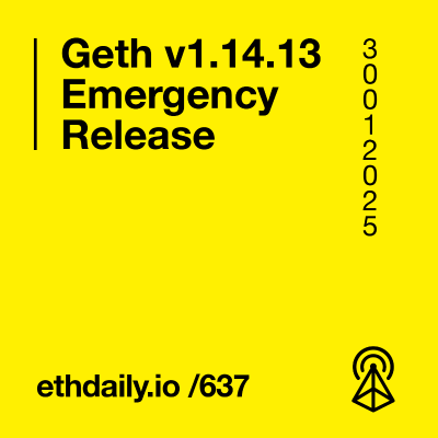 episode Geth v1.14.13 Emergency Release artwork