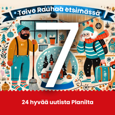 episode Luukku 7. Rauha villiintyy - Planin joulukalenteri artwork