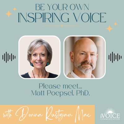 episode Inspiring Voice - Matt Poepsel PhD - Enlightened Leadership artwork