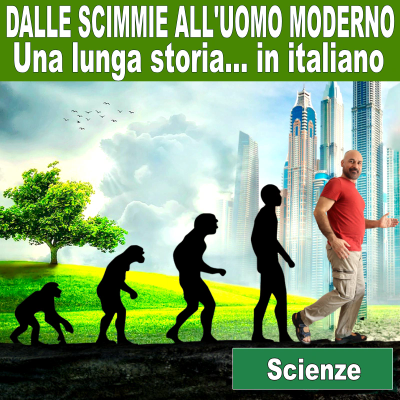 episode 162: Dalle scimmie all’uomo moderno, una lunga storia… in italiano artwork