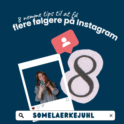 episode 8 nemme tips til at få flere følgere på Instagram 📸💯 artwork