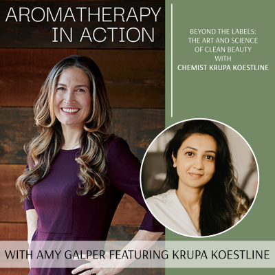 episode Beyond The Labels: The Art And Science Of Clean Beauty With Chemist Krupa Koestline artwork
