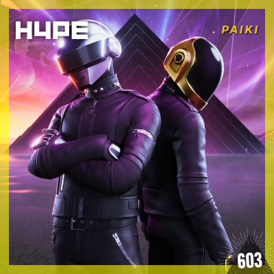 episode 603. Daft Punk x Fortnite artwork