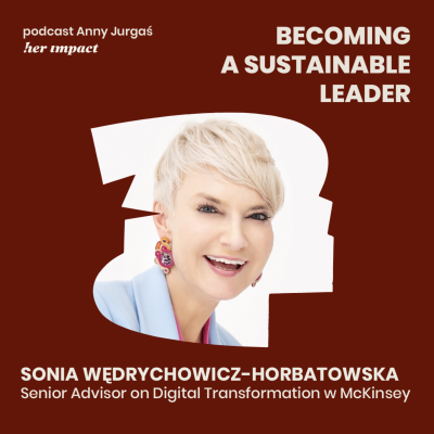 episode Niezbędnik zrównoważonego przywódcy - Sonia Wędrychowicz-Horbatowska artwork