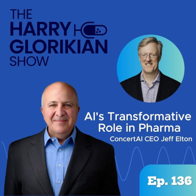 episode Al's Transformative Role in Pharma ConcertAl CEO Jeff Elton artwork
