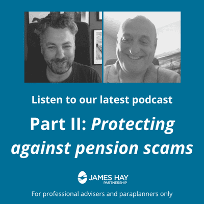 episode Part II: Protecting against pension scams artwork