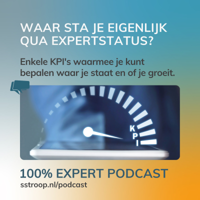 episode Ontdek waar je staat als expert en verbeter je expertstatus doelgericht artwork