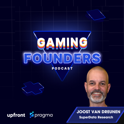 episode SuperJoost - The Entrepreneurial Journey of Professor and Author Joost van Dreunen artwork