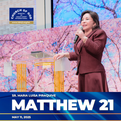 episode Sermon: Matthew 21 - May 11, 2025 - Sister Maria Luisa Piraquive artwork
