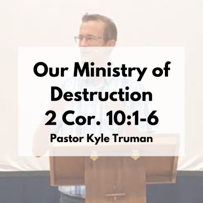 episode Our Ministry of Destruction | 2 Cor. 10:1-6 artwork