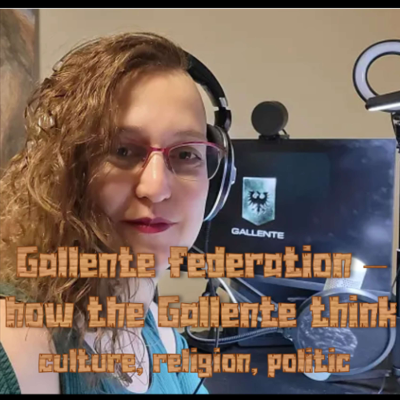 episode Eve online: Gallente federation - how the Gallente think (culture, religion, politic) artwork