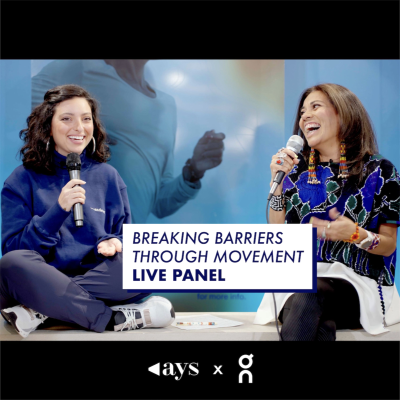 episode 38. Live Panel: Breaking Barriers Through Movement, in Partnership with On artwork