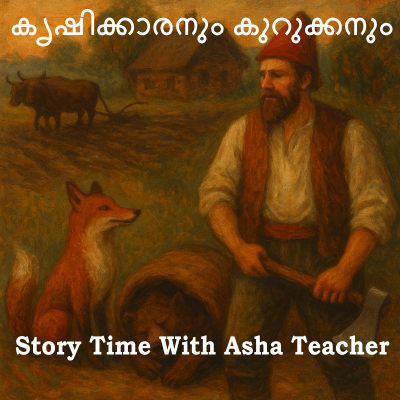 episode 385 | കൃഷിക്കാരനും കുറുക്കനും | A Malayalam Story artwork