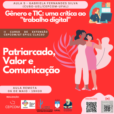 episode II Curso CEPCOM/CLACSO #5 - Gênero e TIC: Uma crítica ao trabalho digital, com Gabriela Fernandes (UEL) artwork