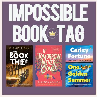 episode Taking the Impossible Book Tag and More (Rachel and Bree Catch Up) artwork