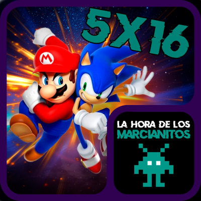 episode NINTENDO contra SEGA: La batalla de los 16 bits (Con Arqueología Nintendo) - La Hora de los Marcianitos 5x16 artwork